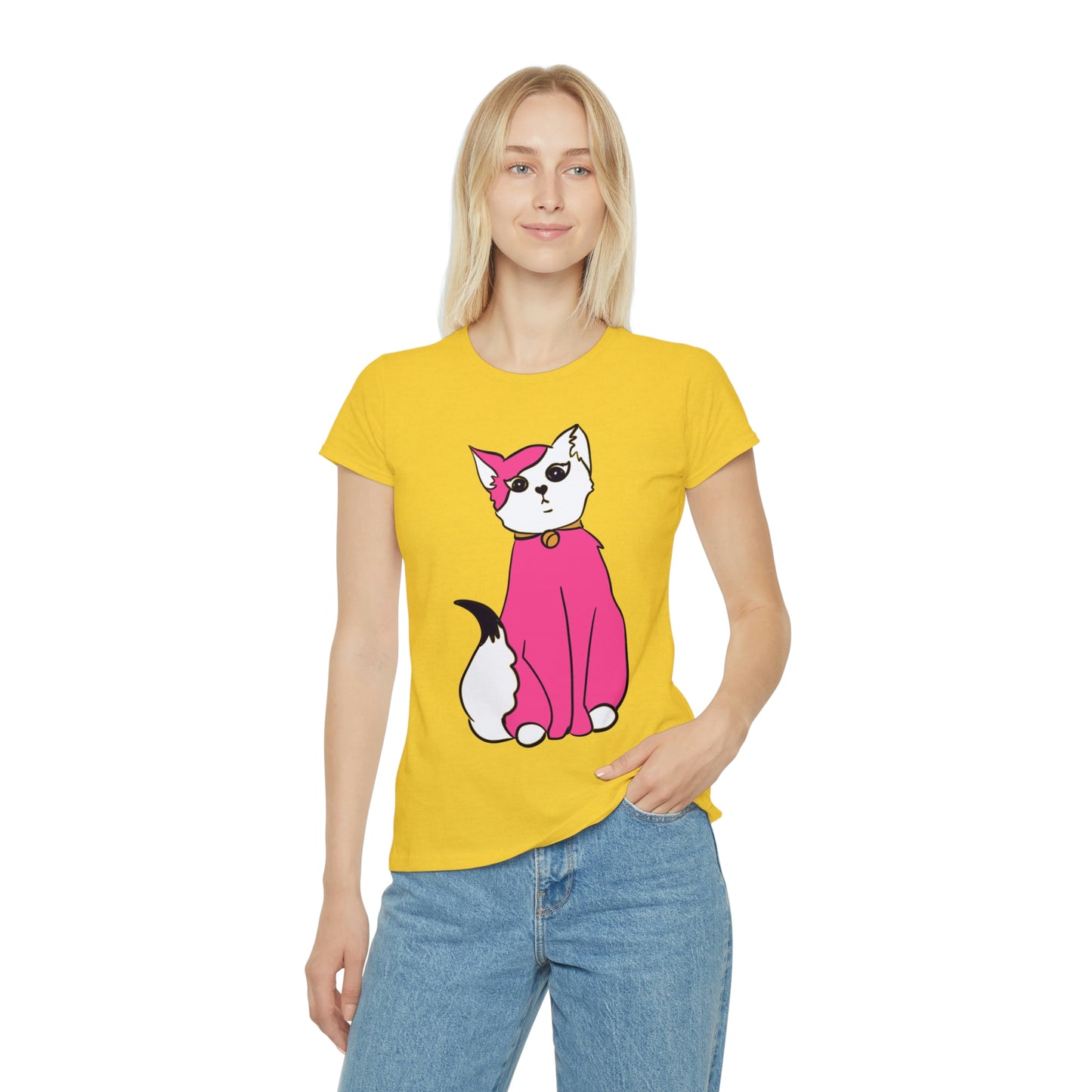 Kitty in Pink Women's Iconic T-Shirt