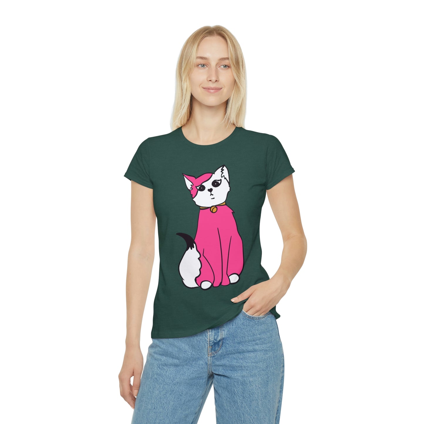 Kitty in Pink Women's Iconic T-Shirt