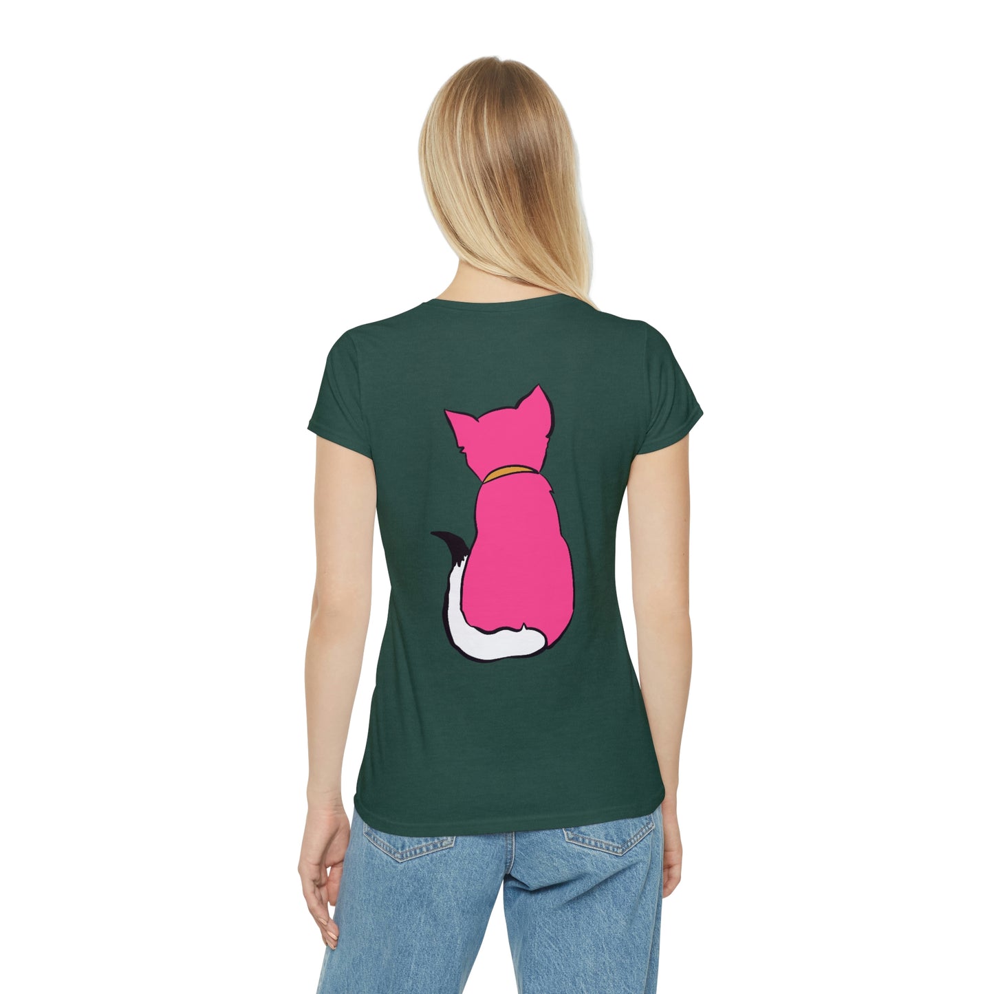 Kitty in Pink Women's Iconic T-Shirt