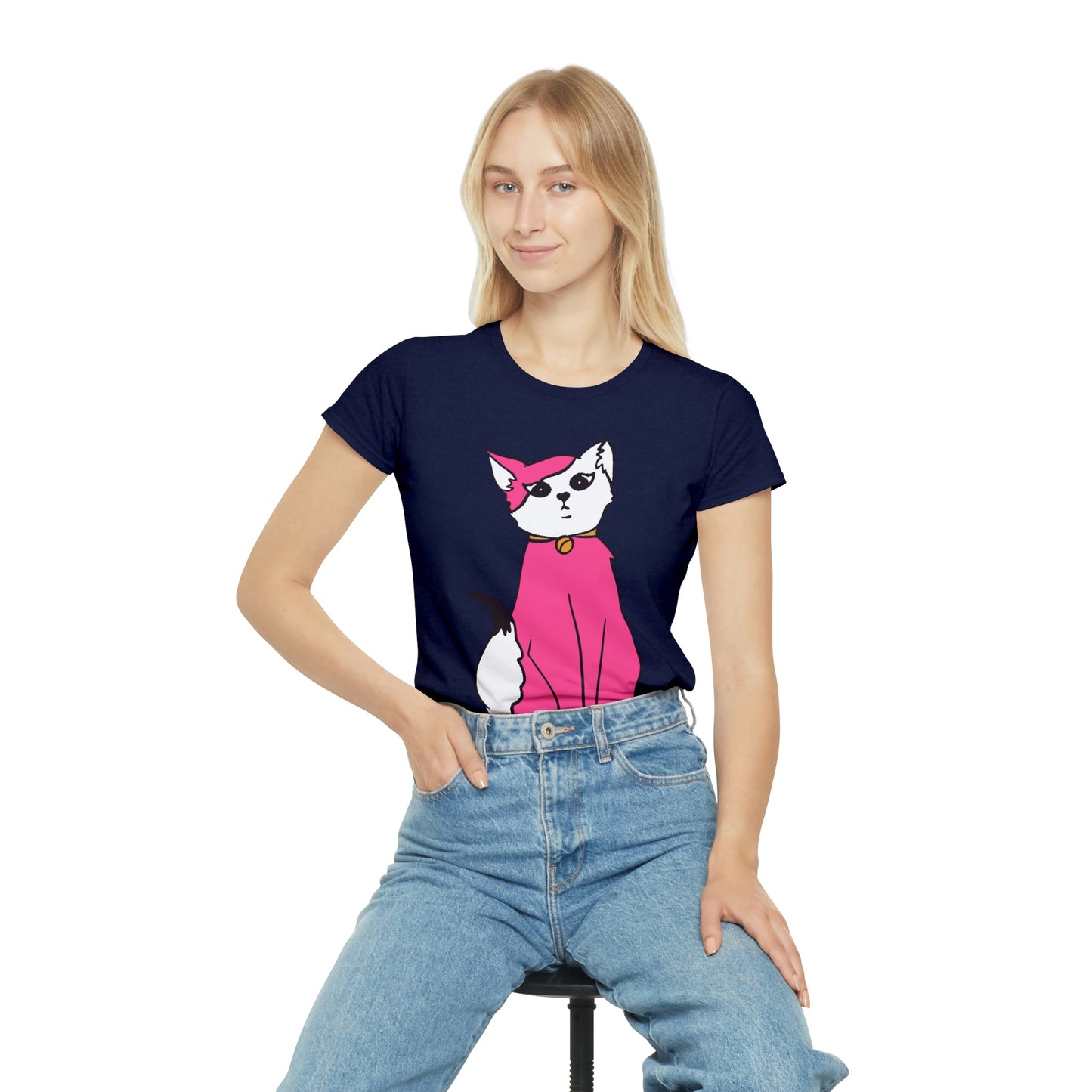 Kitty in Pink Women's Iconic T-Shirt