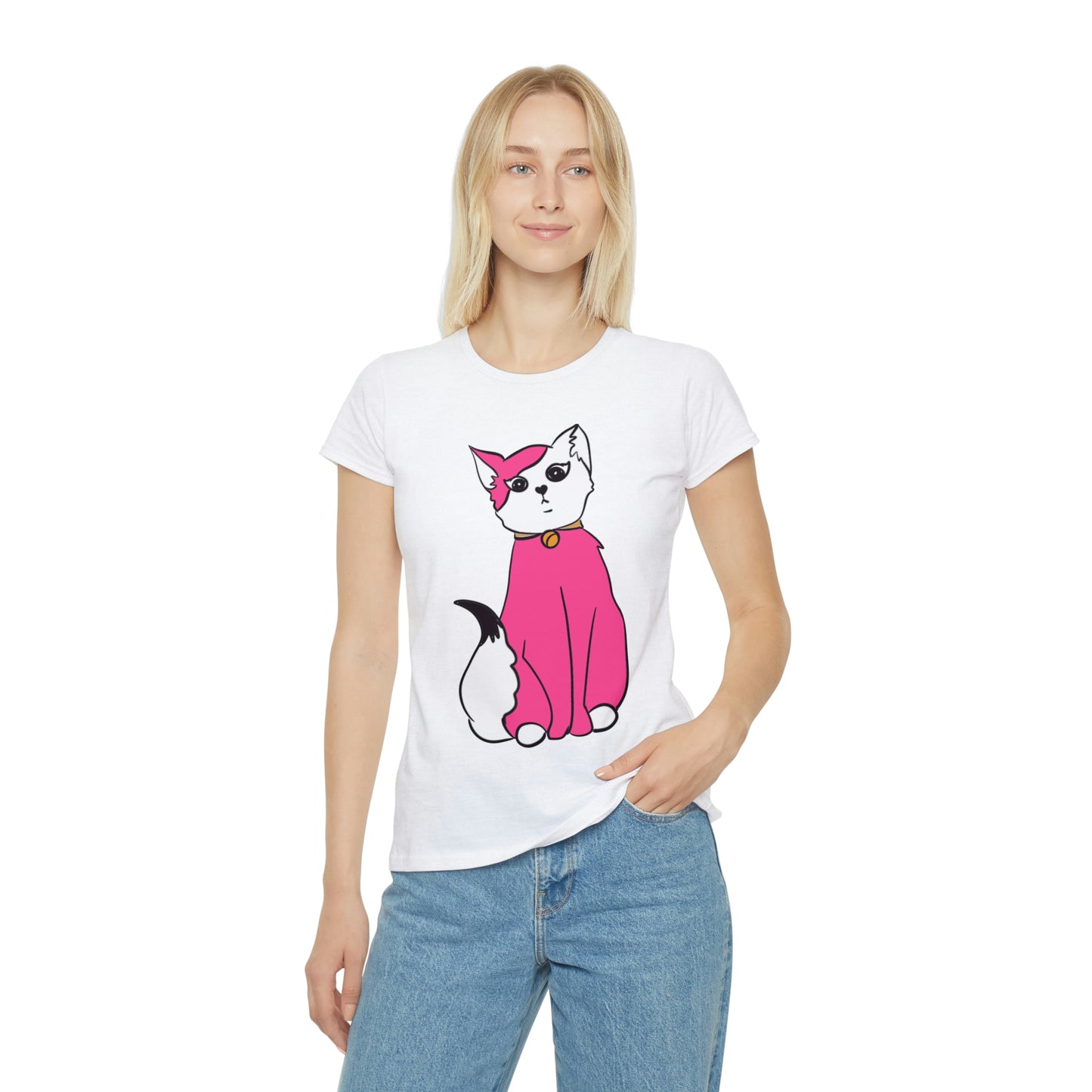 Kitty in Pink Women's Iconic T-Shirt