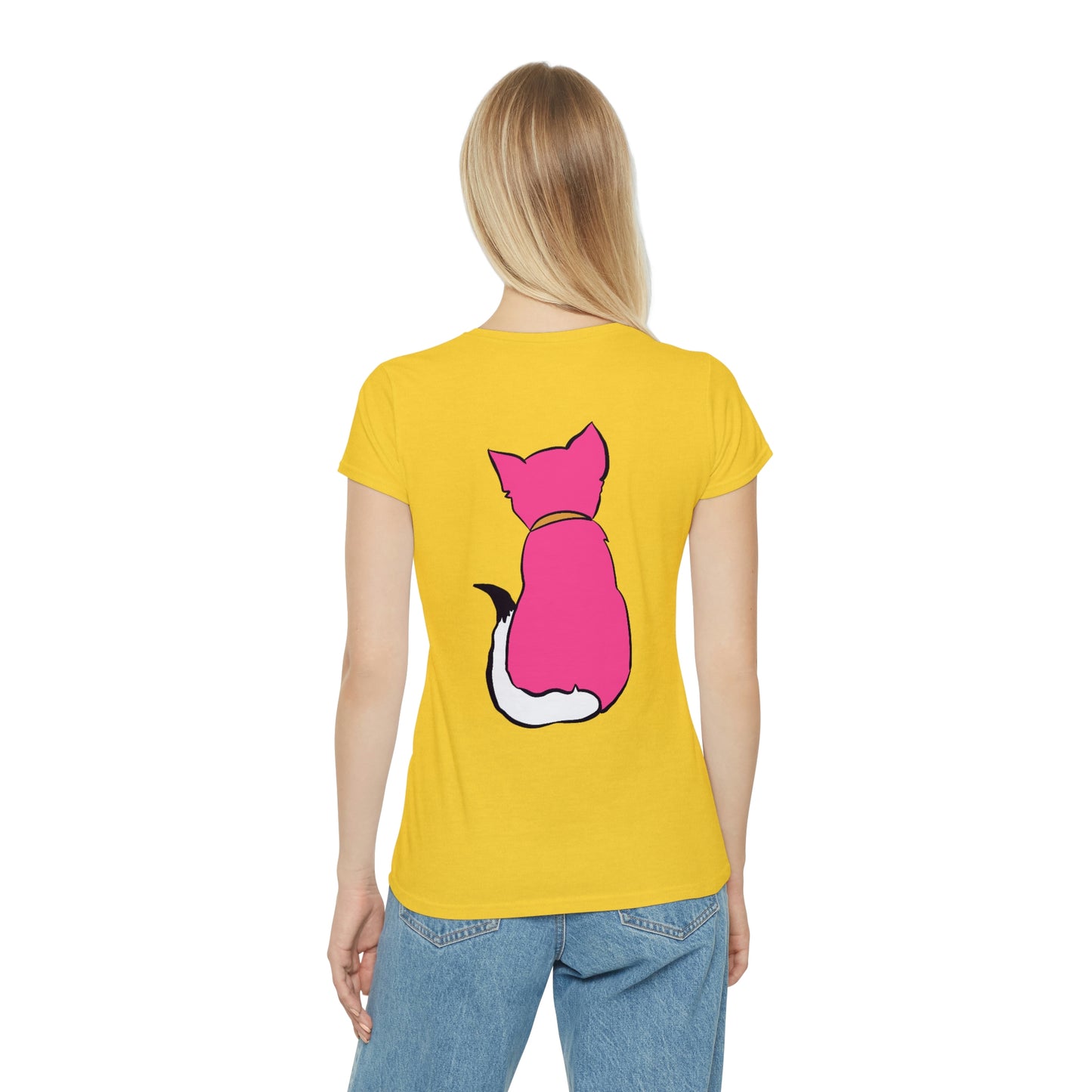 Kitty in Pink Women's Iconic T-Shirt