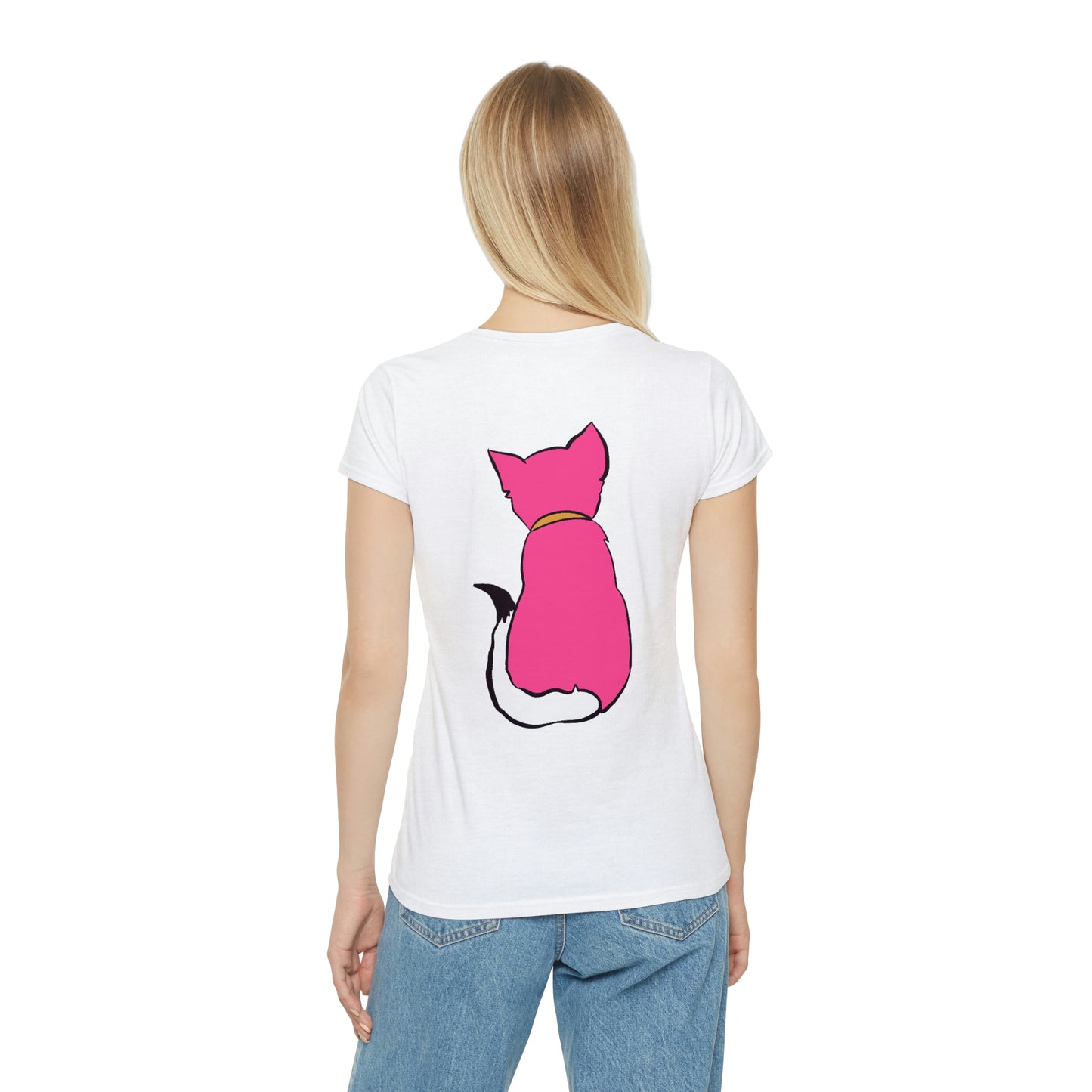 Kitty in Pink Women's Iconic T-Shirt