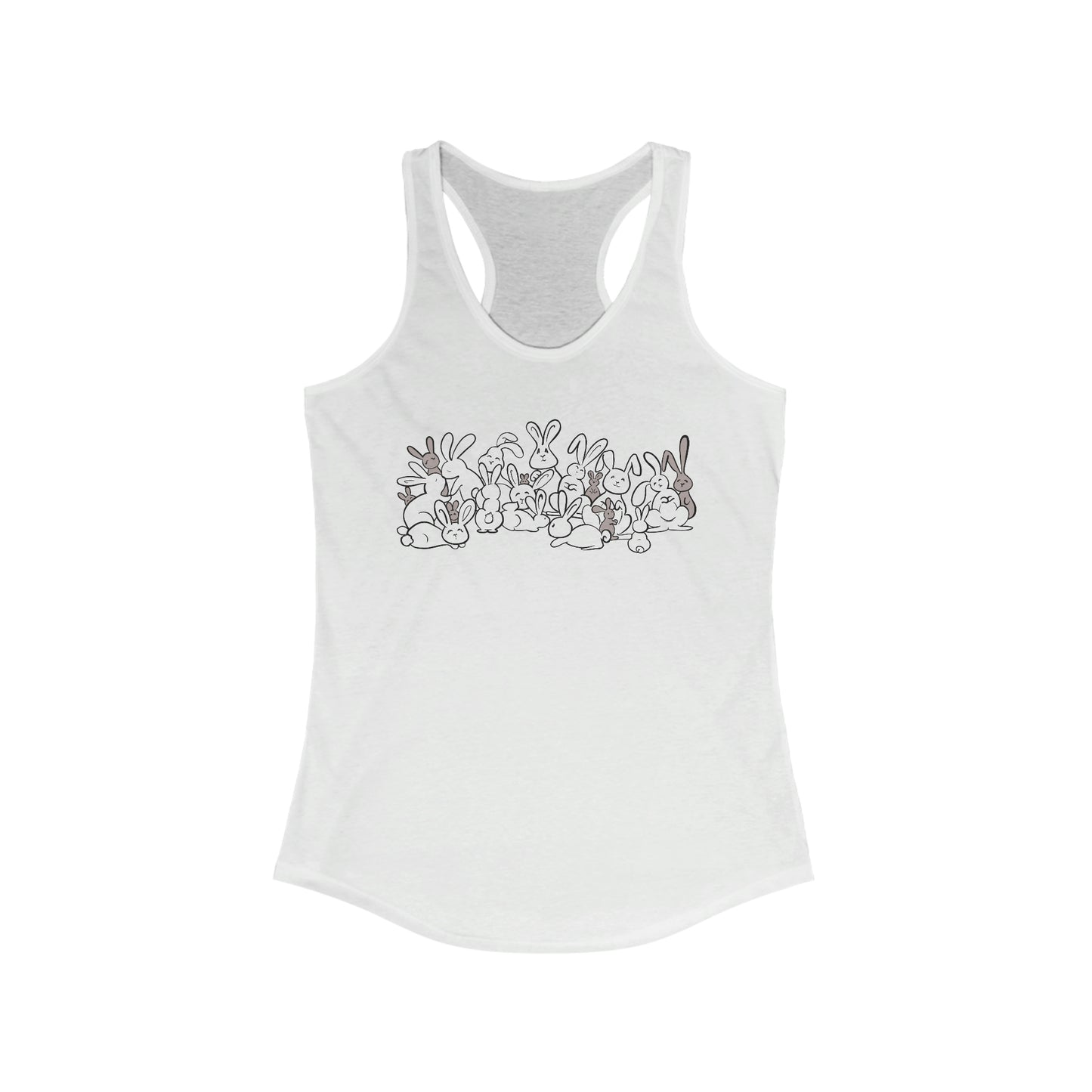 Bunch of bunnies Racerback Tank